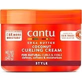 Cantu Shea Tereyağı Hindistan Cevizi Kıvırma Kremi, 12 Ons