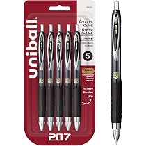 UniBall Signo 207 Penna gel retrattile punta micro da 05 mm UniBall Signo 207 Penna gel retrattile punta micro da 05 mm