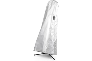 MALONEY STAGEGEAR COVERS Maloney StageGear Guitar Dust Cover Fits Acoustic, Electric, Bass Guitars - Water Resistant Black Nylon with Reversible Silver Acrylic Coating Protects from Dust Dirt Moisture & Sun (43 inches) 80681