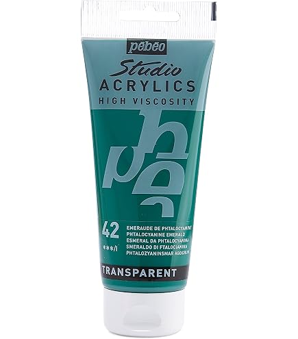 Pébéo Studio Acrylics Acrylfarbe – Magenta Primär, 100 Ml, Pigmentiert & Deckend