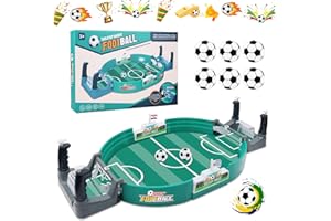 ‎LUCLAY Luclay Tischfußball Spieler 6 Mini Fußballspiele Tischfussball Tischkicker Kinder- Interaktives Tischfußballspiel Party Weltmeisterschaft Weihnachten Geburtstag Familie Geschenke für Kinder Erwachsene
