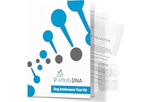 AffinityDNA Dog Intolerance Test for 200 Food and non-Food Allergens | Home Sample Collection Kit for 1 Canine | Results in 5 Working Days | A Complete Dog Allergy Kit With No Extra Fees