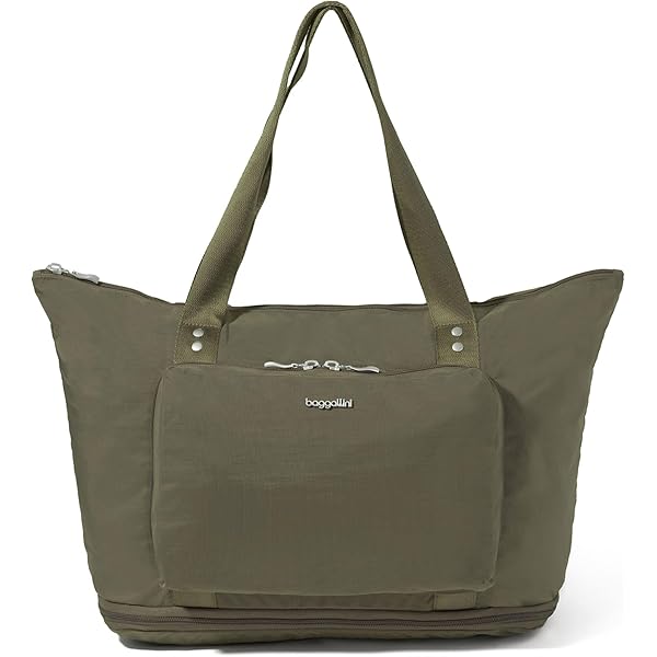 Baggallini Cross Over Crossbody With Rfid Bag In Black