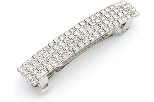 Colours & Beauty Fermaglio Capelli Donna | Ferma Capelli da Donna con Strass | Fermaglio Capelli Sposa | Mollette per Capelli | Becchi D'oca Per Capelli | Punti Luce Capelli Sposa | Clip Capelli