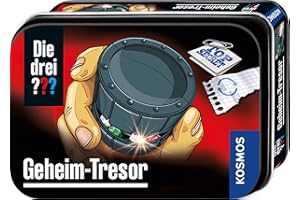 Kosmos-Les Trois Coffre-Fort Secret Gadget de détective, 632328, Noir