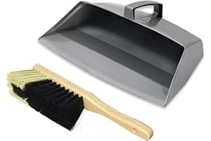 Addis-Brushmann Enclosed Dustpan and Brush Set (Soft Brush)