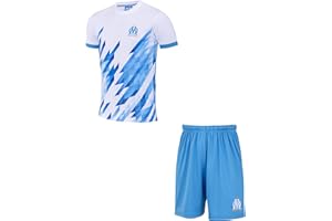OLYMPIQUE DE MARSEILLE Ensemble Maillot Short Om - Collection Officielle