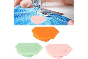 GENERISCH 3 Stück Magnetische Nahtführung, Nähzubehör für Nähmaschine, Lineal für Nähmaschinen, Multifunktionale Magnetische Nahtführung Magnetischer Nahtführer für Präzises Nähen und Säumen