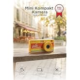 Torima Life Dijital Kamera Selfie Video Vlog Kamerası Mini Fotoğraf Makinesi CMR47 Sarı