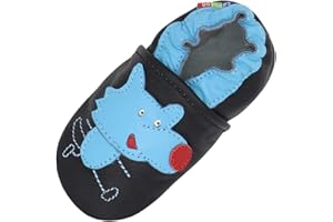 Carozoo Papillons (Colorful Butterfly Purple), Chaussures Enfant/Bébé Semelle Souple Filles