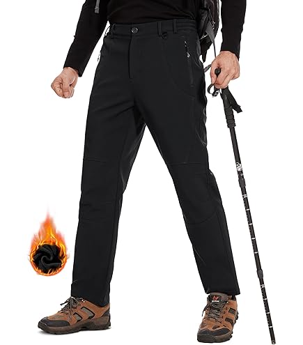 Softshell Hose Regen Wanderhose Regenhose Herren JustSun Herren