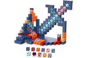 JauniQ Magnetic Blocks Toys for Kids age 5-7 6-8 8-10, STEM Montessori Stacking Building Toys for Toddlers Construction Fidget Cubes Sensory Toy for Boys & Girls