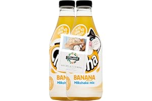 Milkshake Mix Bundle with Crusha Banana 1L 2 Pack + Brightdale Kitchen Card