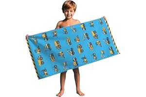 ‎FEELJAM FEELJAM Strandtuch Kinder Duschtuch Junge Strandlaken 70 x 140 cm mikrofaser Strandtuch Sandfrei, Badetuch Schnelltrocknendes, Blu strandtücher