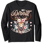 Trachtenshirt Damen Mit Spruch - Lustiges Dirndl Ersatz T-Shirt Für Oktoberfest