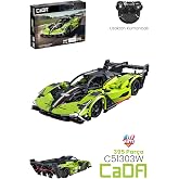 Cada Uzaktan Kumandalı Phantom Wing Sport Car (395 Par&ccedil;a) Oyuncak Yapım Seti Blok Araba -FFCADA-C51303W