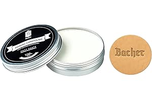 BACHER pasta do polerowania noża biała fine 5000 100g z aplikatorem ze skóry