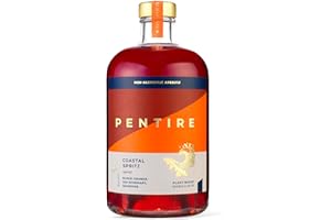 Pentire Coastal Spritz 70cl - Botanical Alcohol Free Aperitif - Distilled from Native Cornish Plants - No Added Sugar - Vegan - No Artificial Flavours & Colourings