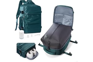 HPLQQ Vacuum Backpack Travel Bag with Pump,Ryanair Underseat Cabin Bags 40x30x20, Carry-ons Hand Luggage Bag Travel Backpack Cabin Size 45x36x20 for Easyjet Backpack with Trolley Sleeve