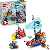 LEGO Marvel Spidey ve İnanılmaz Arkadaşları Spidey Takımı Korsan Gemisi 11208-4 Yaş ve &Uuml;zeri &Ccedil;ocuklar i&ccedil;in Minifig&uuml;r İ&ccedil;eren Y