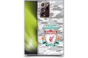 Head Case Designs Offiziell Offizielle Liverpool Football Club Third Crest Farben Camou Soft Gel Handyhülle Hülle kompatibel mit Galaxy Note20 Ultra / 5G