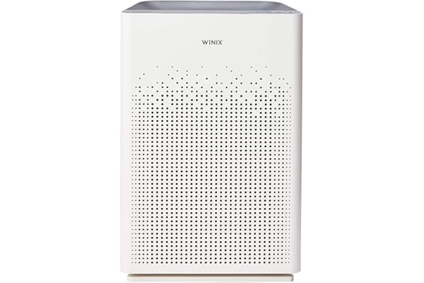 WINIX Purificateur d'Air ZERO-S HEPA & Charbon Actif, jusqu'à 100m², CADR 410m³/h, Élimine 99,999% Allergies Pollen PM2.5, Capteur Intelligent, Mode Auto, Silencieux, Blanc