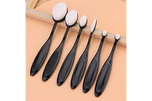 UNIMEIX 6 Pack Blending Brush for Card Making Crafting Ink Blender Brushes Set Tool Crafter Paper Background Brush for Drawing (White)