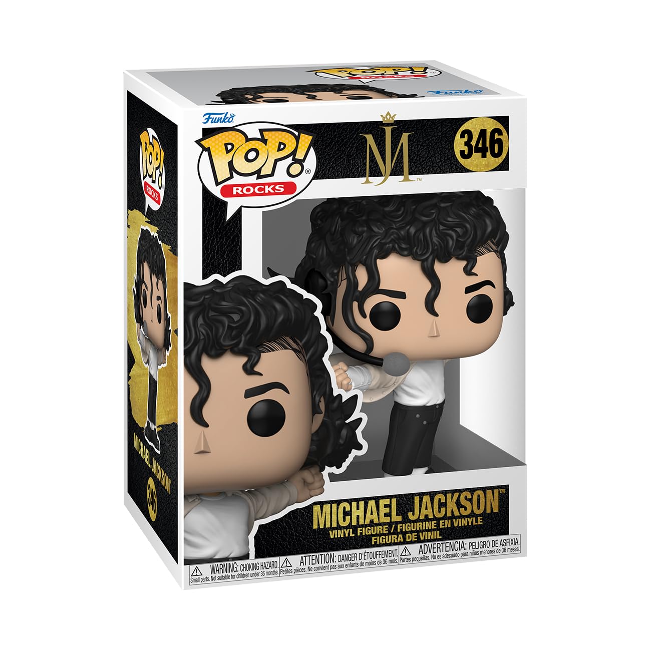 Funko POP! Rocks: Michael Jackson - (Superbowl) - Figuras Miniaturas Coleccionables Para Exhibición - Idea De Regalo - Mercancía Oficial - Juguetes Para Niños Y Adultos - Fans De Music - 1