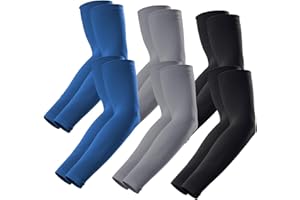 GOUNOD Arm Sleeves for Sun Protection with UV Cover - Cooling Tattoo Cover Up Sleeves for Working Out, Football