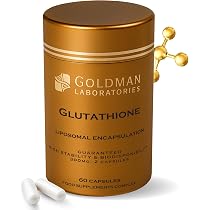 liposomal glutathione amazon uk | Bioavailable Highly-Absorbable L-Glutathione + Vitamin C | 60 Vegan Friendly Capsules Made and cellular protection Liposomal Glutathione - Highly Purified