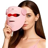 INIA Glow LED Facial Mask 4D Wireless, Expanded Range 940, 4 Modes | Red, Blue and Yellow Light, 4D Coverage, Cold for Eyes,