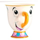 Disney - Mrs. Potts (Mrs.Bric) - Teiera 3D Sagomata In Ceramica