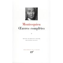 Montesquieu : Oeuvres complètes