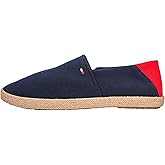 TOMMY HILFIGER TOMMY HILFIGER Erkek Marka Logolu G&uuml;nl&uuml;k Kullanıma Uygun Siyah Espadril FM0FM05792 BDS