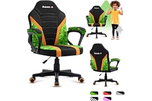 huzaro Ranger 1.0 Chaise Gaming | Fauteuil pour Enfants | PC Gamer | Design Ergonomique | Hauteur réglable | Accoudoirs Moelleux | Tissu Respirant | Pixel