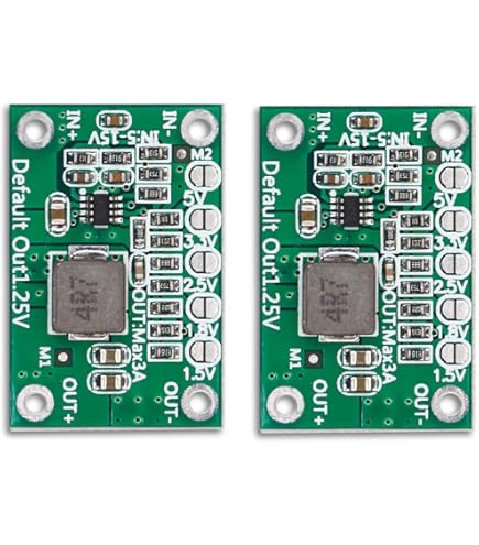 Asyduey TPS63020 Spannungswandler Modul - Automatisch Buck-Boost 3,3V