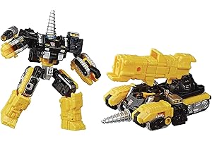 Transformers Generation Husbro Selects Powerdasher Drill Deluxe Action Figure