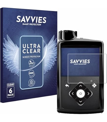 3x Anti Reflet Protection Ecran Verre Pour Medtronic Minimed