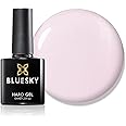Bluesky Gel Nail Polish, Hard Gel, Builder Gel and Strengthener Gel for Hard, Strong Nails, Extensions and Growth, Soft Clear Pink, 10 ml (Requires Curing Under LED or UV Lamp)