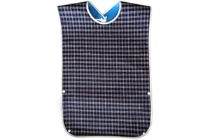 pengxiaomei Adult Bibs,Adult The Eldly Bib Adult Washable Dining Bibs for Elderly