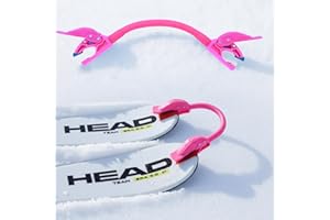 Launch Pad Wedgease Ski Tip Connector - Learn to Ski - Teaches Speed Control, Making a Wedge, Basic Turning - Portable and Durable - Perfect for Beginners