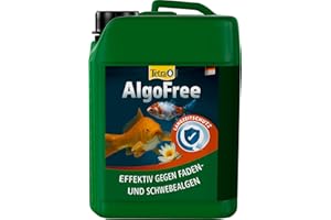 Tetra Pond AlgoFree Schwebealgen- und Fadenalgenvernichter, bekämpft langfristig grünes Wasser im Gartenteich, 3 L