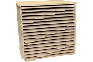 LASERSMITH 15 Tray Metal Die Storage Unit for Kallax Unit