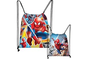 CGYADSY Sacca con Coulisse(2 PCS), Sacca Sportiva, Zaino da Ragazza e Ragazzo, Ideale per Sport, Scuola, Tempo Libero, Asilo, Il Regalo per Bambini e Adolescenti, 32x38cm