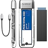 ORICO Case SSD M.2 NVMe SATA [Senza attrezzi], USB C a C 3.2 Gen 2 10Gbps NVMe PCIe, 6Gbps SATA/NGFF Adattatore SSD M2, Suppo