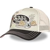 Von Dutch Cap Men and Women Patches, Adjustable Trucker Cap by Snapback