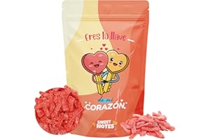 SWEET NOTES Bolsa de chuches para regalar, Golosinas con mensaje de amor 100gr, Regalo original para parejas y aniversarios, Chucherías, Dulces, Golosinas para novios (Parejas, Llave)