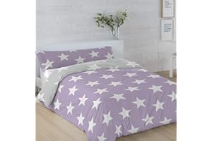 SEDALINNE - Funda nórdica Reversible North. Cama 105 cm. Malva