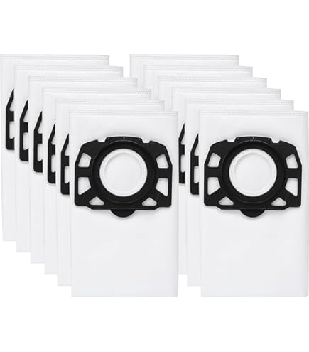 3 Pack Remplacement Plat Plissés Filtre Karcher MV4 MV5 MV6 WD4 WD5 WD6, WD4P WD5P WD6P Aspirateur Wet Dry Remplace 2863 0050 85358014