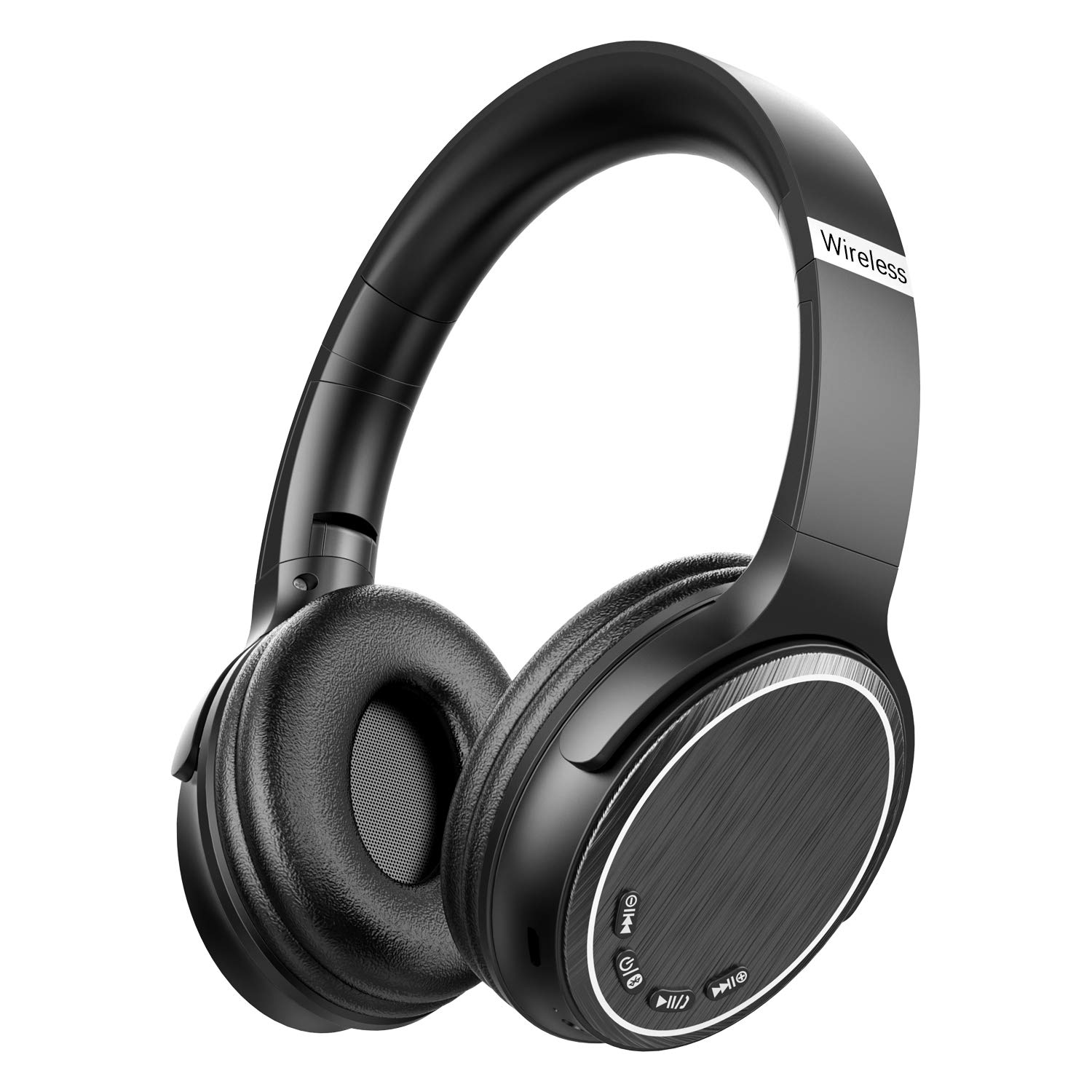 Cascos-Bluetooth-Inalmbrico-Macrourt-Auriculares-Bluetooth-Cerrados-de-Diadema-Plegable-con-Sonido-Estreo-Bluetooth-50-TF-Cancelacin-de-Ruido-Almohadillas-de-Proteccin-Manos-Libres-con-Microfono